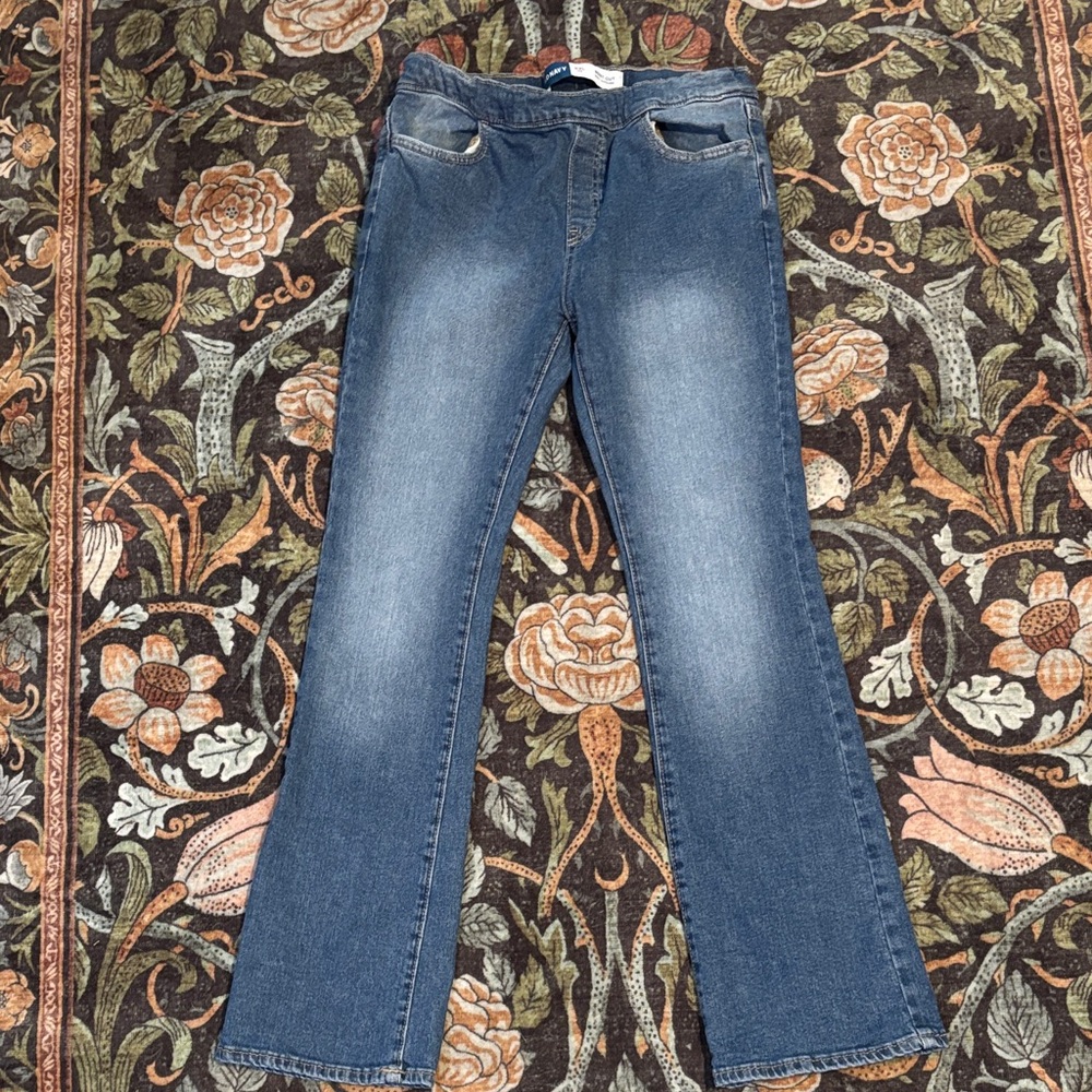 Old Navy Blue Women's Straight Leg Jegging Jeans
